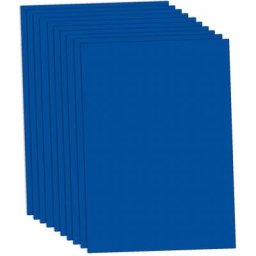 Papier carton, bleu foncé, 50 x 70 cm, 10 feuilles