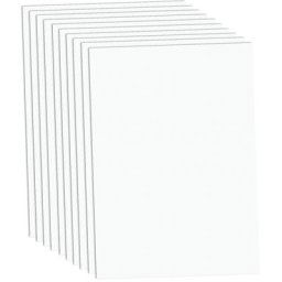 Papier à dessin blanc, 50 x 70 cm, 10 feuilles