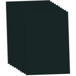 Papier carton, noir, 50 x 70 cm, 10 feuilles