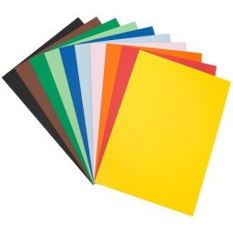 Set de carton teinté, 21 x 29,7 cm, 30 feuilles