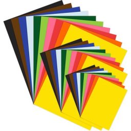 Papier à dessin coloréé, multicolore, A3, A4, A5, 100 feuilles