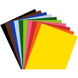 Papier à dessin coloré, 21 x 29,7 cm, 500 feuilles