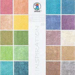Ursus Bloc de papier scrapbooking ""Structura"", couleurs intenses, 30,5 x 30,5 cm, 20 feuilles
