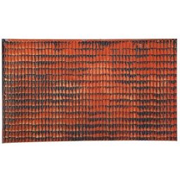 Plaque en plastique ""toit en tuiles"", 38 x 22,5 cm