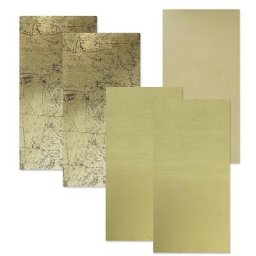 Plaques de cire ""or"", 20 x 10 cm, 5 pièces
