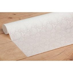 Papier transparent ""Paisley"", blanc, 50 x 70 cm