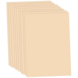 Papier carton, couleur pêche, 50 x 70 cm, 10 feuilles