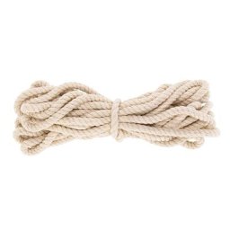 Cordon en coton, épaisseur : 14 mm, longueur : 3 m