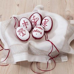 Kit broderie ""œufs de Pâques"", 5 pièces