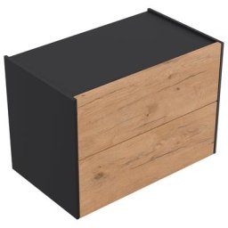 Meuble de rangemt Urban à suspdre à 2 tiroirs push to op Oak