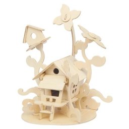 Kit créatif en bois ""maison des fées"", 21 x 23 cm