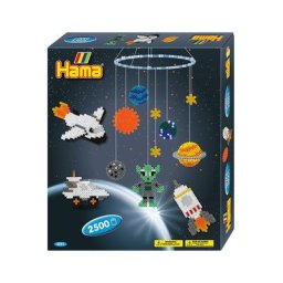Hama Kit mobile en perles à repasser ""espace