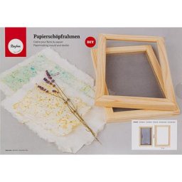 Cadres pour fabrication papier artisanal, 2 pièces, 30 x 21 cm