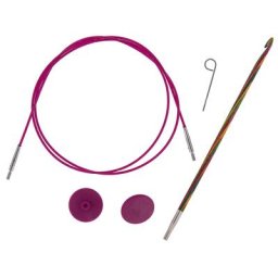 Kit crochet tunisien KnitPro , bois de bouleau, 4,0 mm Ø