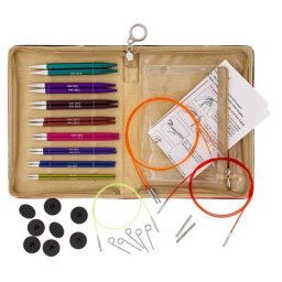 Kit d'aiguilles circulaires ""zign"" KnitPro, aluminum