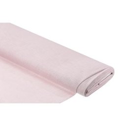 Tissu pour rideaux ""aspect lin"", argenté, rose perlé
