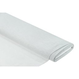 Tissu pour rideaux ""aspect lin"", gris clair
