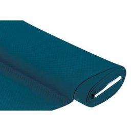 Tissu sweat matelassé, pétrole