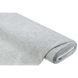 Tissu d'ameublement ""Marseille"", gris clair chiné