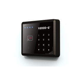 Clavier tactile bt2000 à codes et badges rfid mifare pour gâche électrique