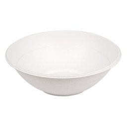 Bol rond en cellulose naturelle fibre de canne sucre - Blanc - 950