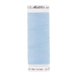 Mettler Seraflex - Fil pour machine à coudre, 120, 130 m, bleu ciel