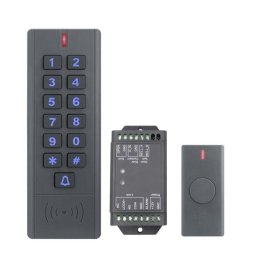 Clavier de contrôle d'accès s7 étanche à codes et badges rfid em