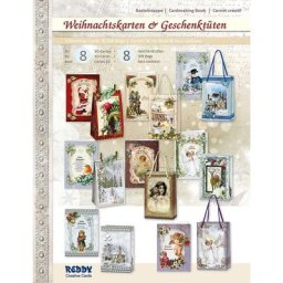 Kit créatif pour cartes 3D & sachets papier ""Noël"", 8 pièces