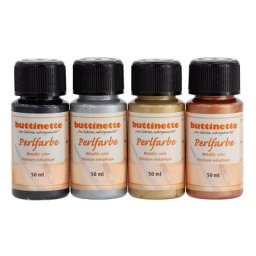 buttinette Set de peintures nacrées ""classique"", 4x 50 ml