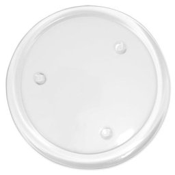 Assiette en verre, transparent, 16 cm Ø