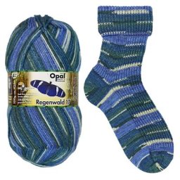 Opal Laine à chaussettes collection Forêt équatoriale ""Hugo met un but