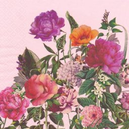 Serviettes en papier ""fleurs des champs"", 33 x 33 cm, 20 pièces
