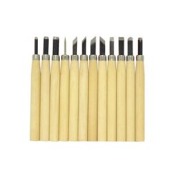 buttinette Set couteaux à sculpter, 12 pièces