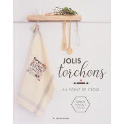 Livre ""jolis torchons au point de croix