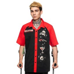 Chemise pour homme KILLSTAR - She Devil Bowling - Noir - KSRA003736