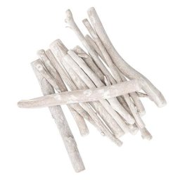 Bâtons de bois flotté, blanc, env. 11–12 cm, 100 g