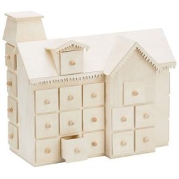Calendrier de l'Avent ""maison