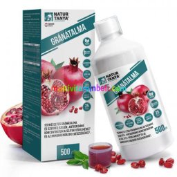 Gránátalma koncentrátum szelénnel, 500 ml, 25 adag - Natur Tanya