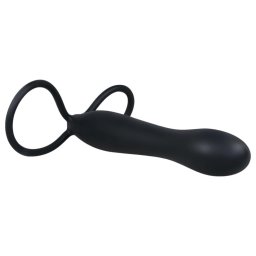 You2Toys - Special anál dildó és péniszgyűrű (fekete)