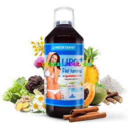 Lipo+ lapos has kúra, 500 ml, Béltisztító-bélflóra építő gyógynövény koncentrátum, prebiotikus rosttal - Specchiasol