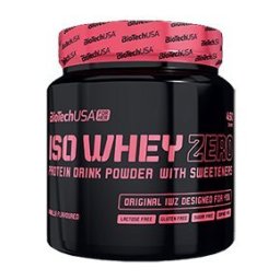 BioTech USA 100% IsoWhey ZERO Lactose Free sütikrém for her - 450g