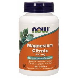 Now Magnesium Citrate tabletta 200 mg 100 db