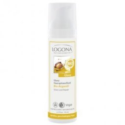 Logona hajvégápoló folyadék bio argánolajjal, törékeny, sérült hajra - 75ml