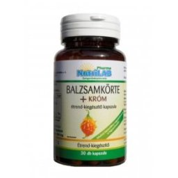 Nutrilab Balzsamkörte + Króm kapszula - 30db