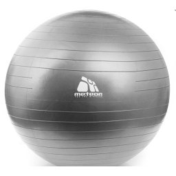 Fitnesz labda pumpával 85cm ezüst