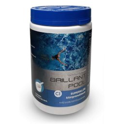 Brillant Pool Superklór klór granulátum 1kg UVC-201B