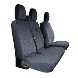Méretpontos Ford Transit Custom üléshuzat 2013-2023 tálcával