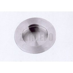 Kerek tolóajtó kagyló (inox)