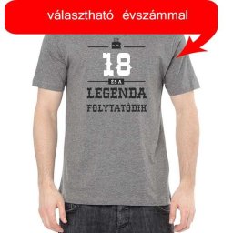 A legenda folytatódik - Tréfás póló