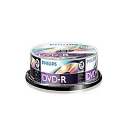 Philips DVD-R * 25 Cake Box írható DVD